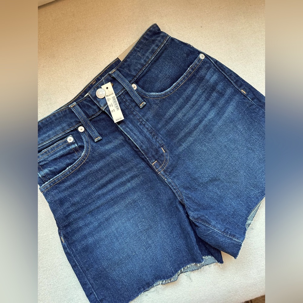 Madewell size 24 denim jean shorts - new with tags